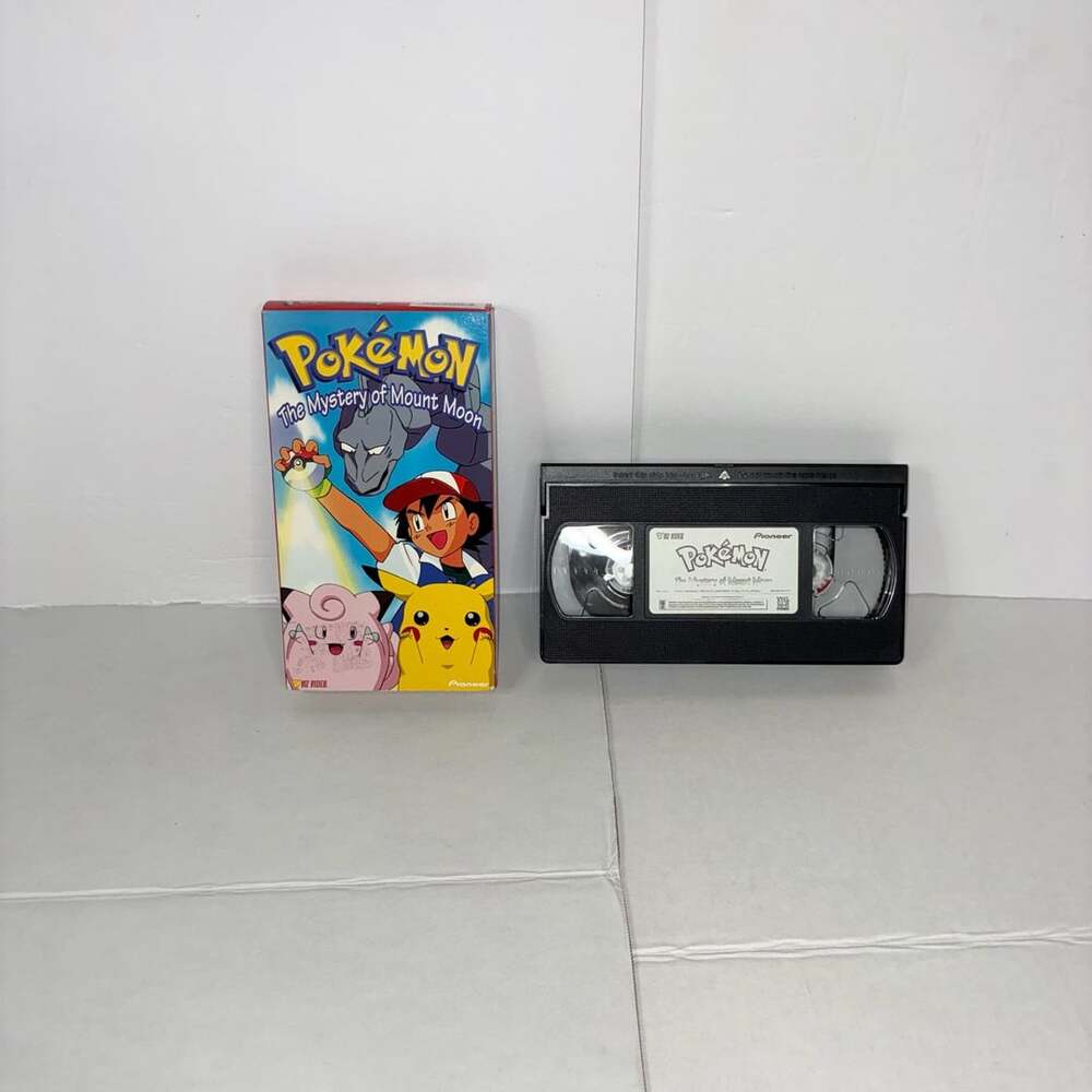 Pokemon The Mystery Of Mount Moon VHS Tape Volume 2 1999